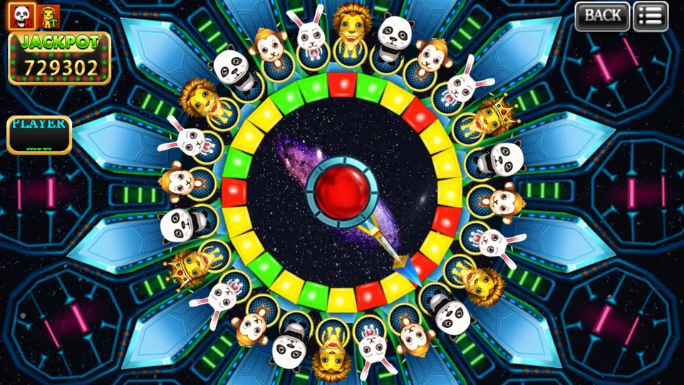 Payline map for the 99 fixed lines in Forest Dance