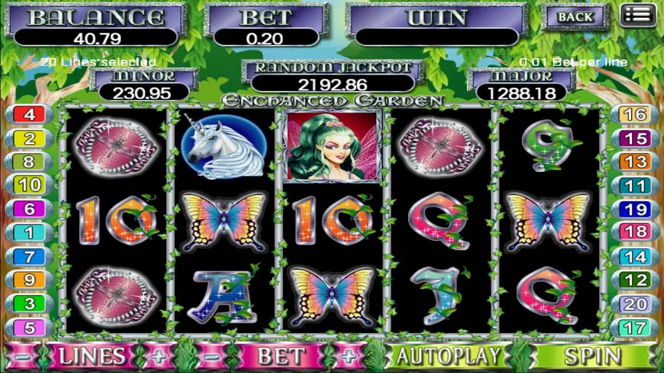 Enchanted Garden reels with the fairy princess, butterfly and unicorn