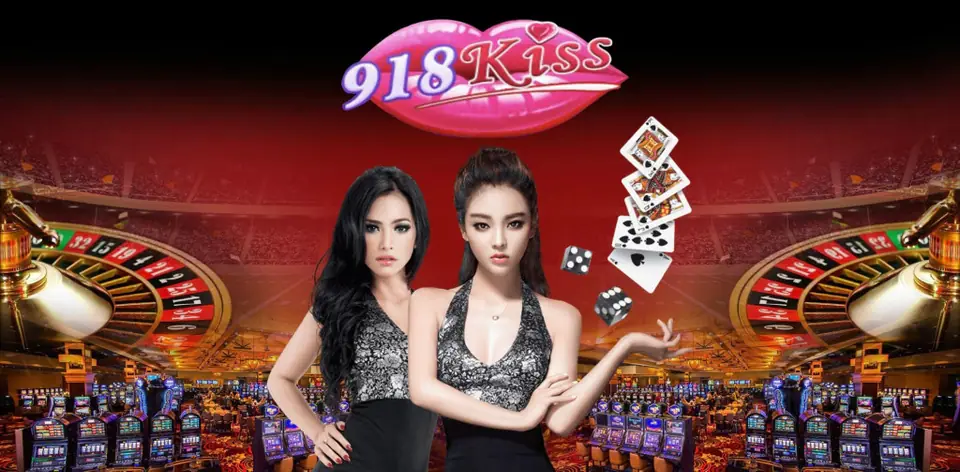 918Kiss casino app on a smartphone showing the game lobby
