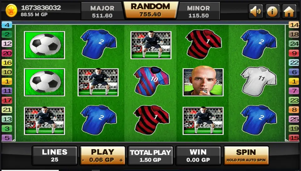 Football Rules slot on Joker123 with football-themed reels and stadium colours