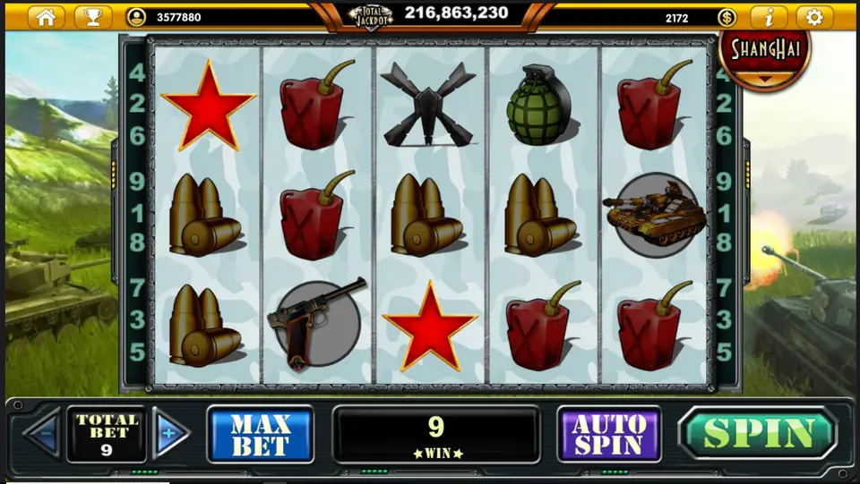 Tank Attack bonus game where you shoot enemy tanks