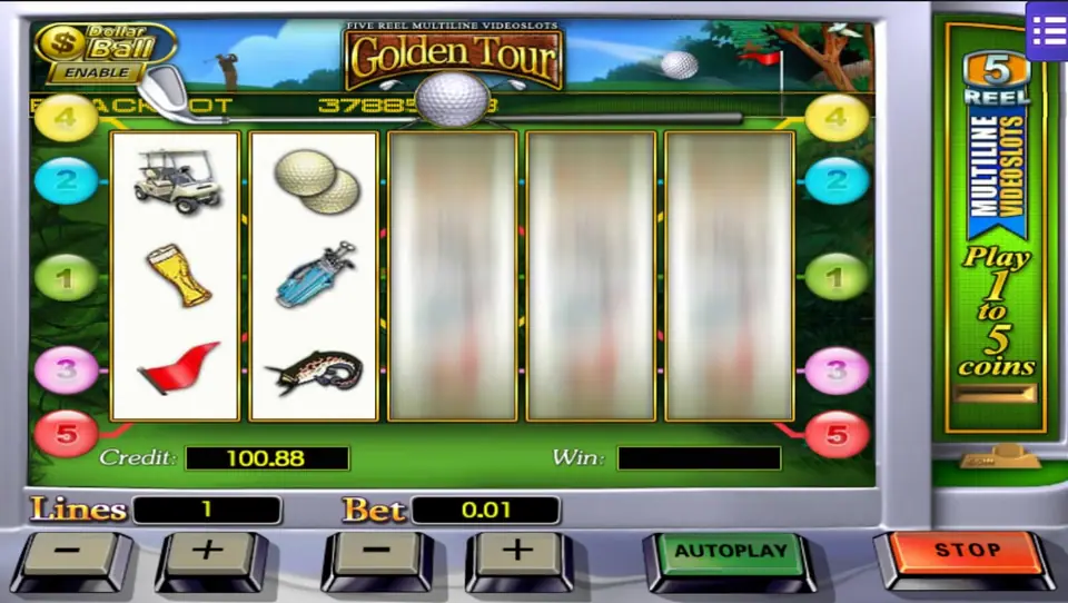 Golden Tour bet panel with the Bet Max button