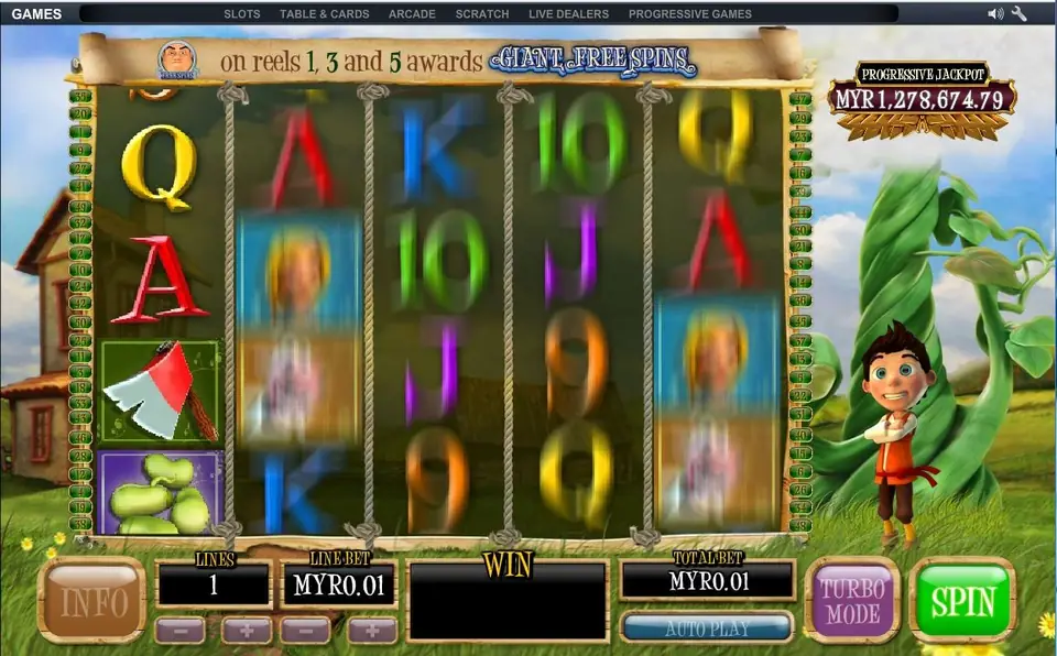 Jewel pick feature in Bounty of the Beanstalk above the clouds